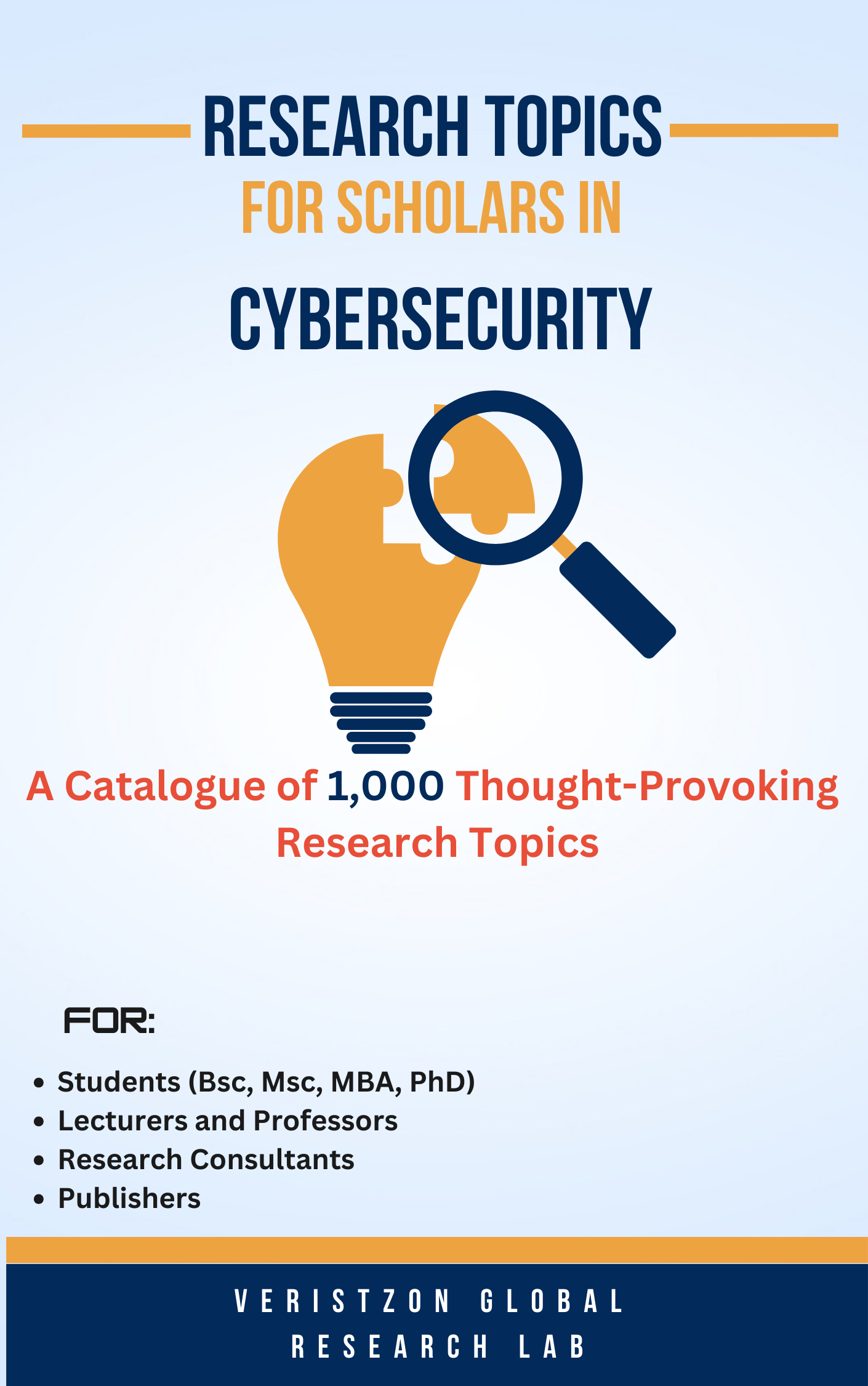 1000+ Research Topics in Cybersecurity