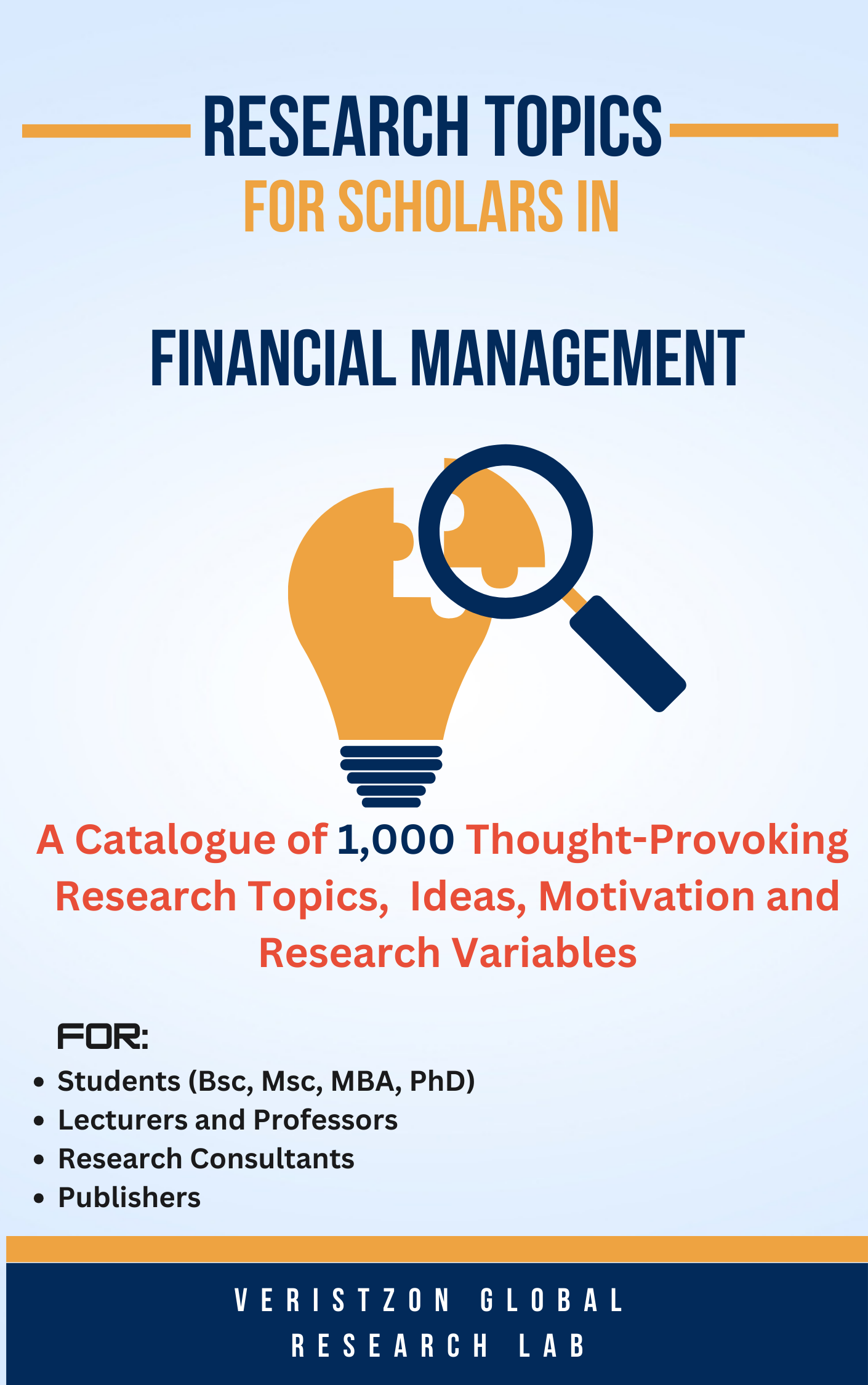 1000 Research Topics on Financial Management