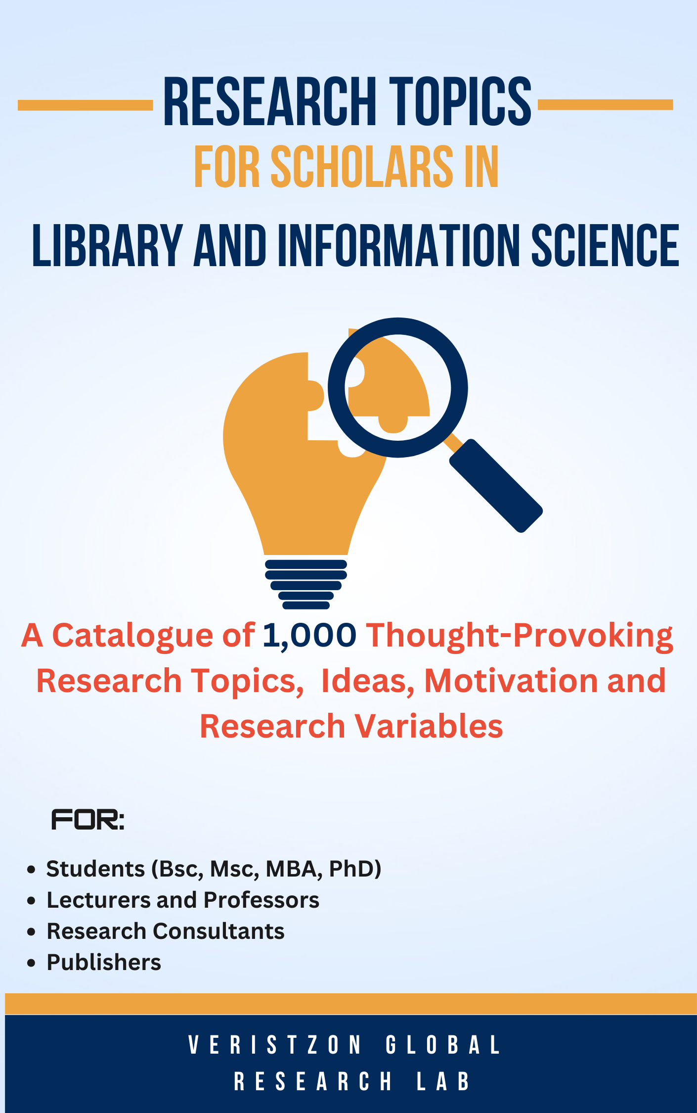 1000+ Research Topics in Information Science and Archival Studies