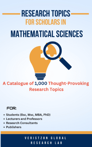1000+ Research Topics in Mathematical Science