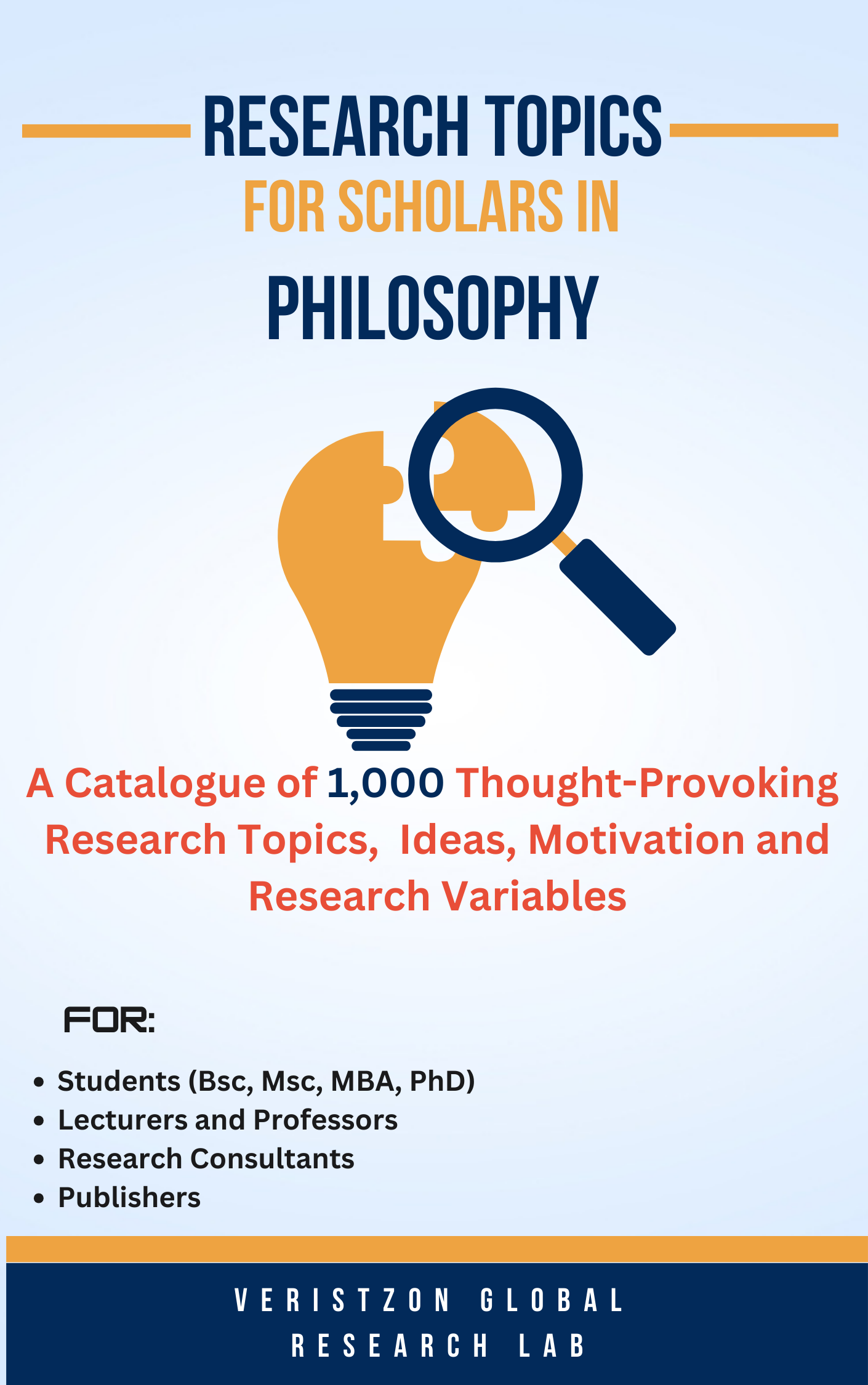 1000 Research Topics on Philosophy