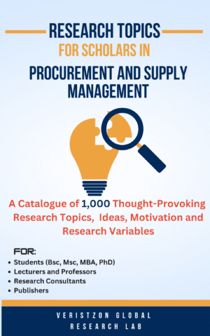1000 Research Topics in Procurement & Supply Management