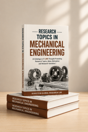 RESEARCH TOPICS IN MECHANICAL ENGINEERING  (A Catalogue of 1,000 Thought-Provoking  Research Topics,  Ideas, Motivation and Research Variables )