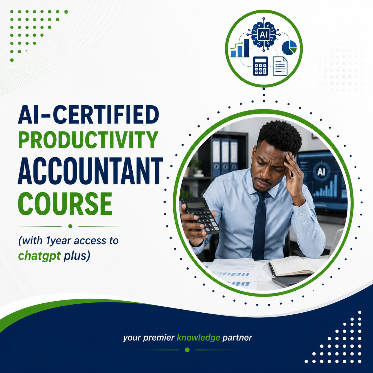 AI-CERTIFIED PRODUCTIVITY ACCOUNTANT COURSE (with 1year access to chatgpt plus)
