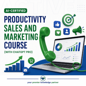 AI-CERTIFIED PRODUCTIVITY SALES AND MARKETING COURSE (with chatgpt pro)